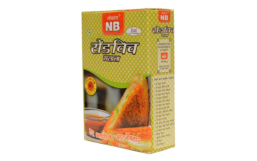 Nau Bahar Sandwich Masala    Box  100 grams